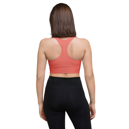 Longline Sports Bra - Pastel